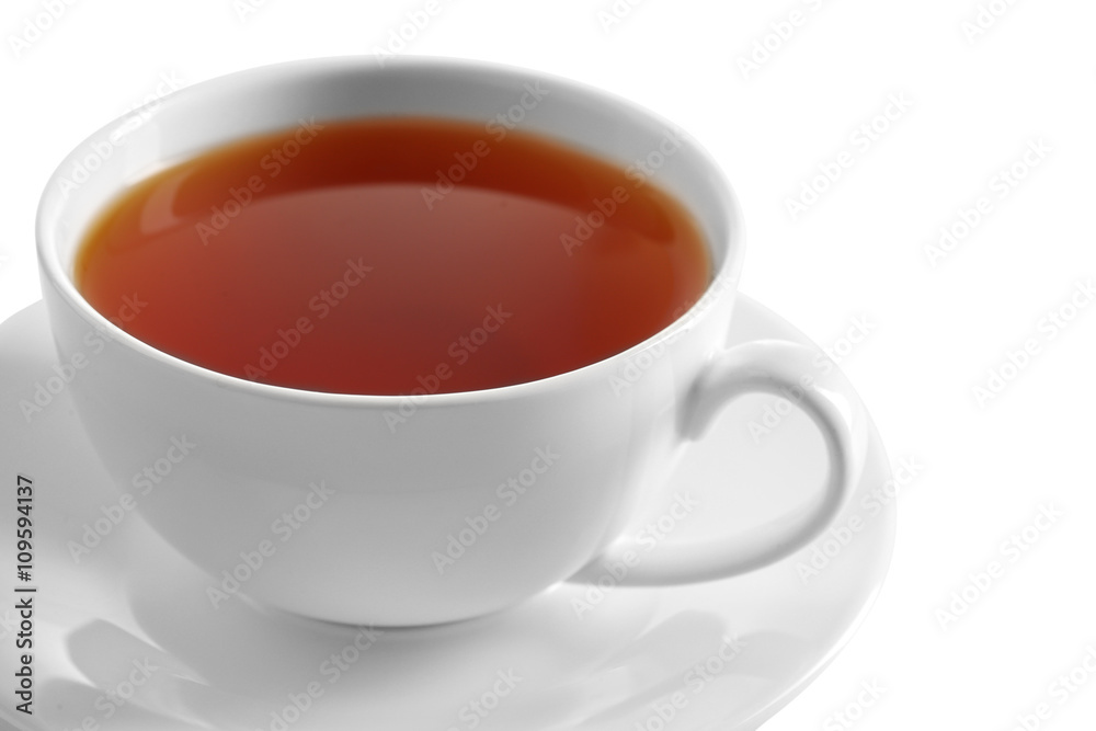 Cup of tea isolated on white background Cup of tea isolated on white background