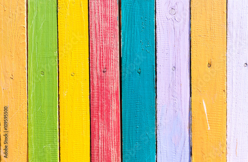 Wooden colorful texture background