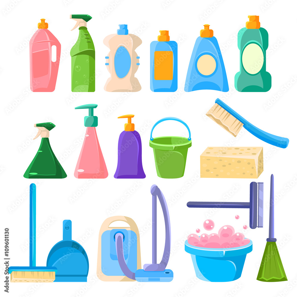 Household Cleaning Equipment Set
