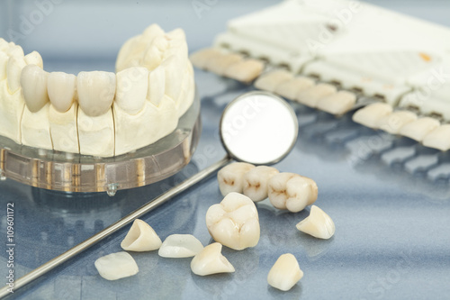 Schilderij op canvas Dental health care
