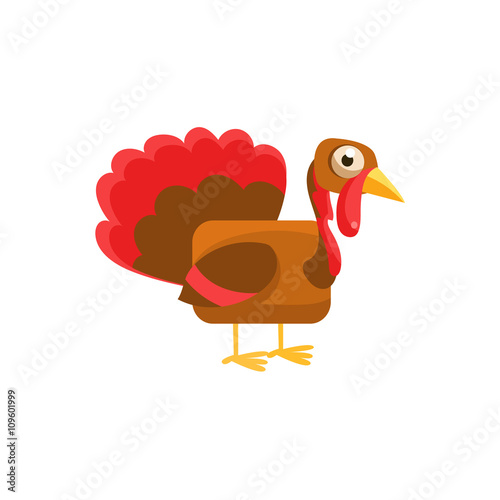 Turkey Simplified Cute Illustration