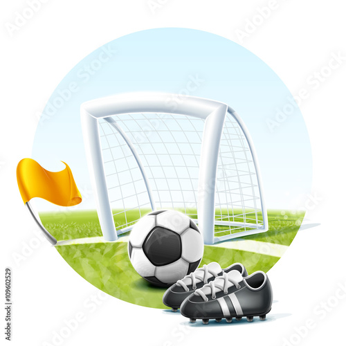 soccer cartoon