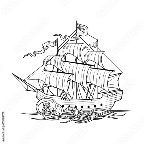 Sailing ship