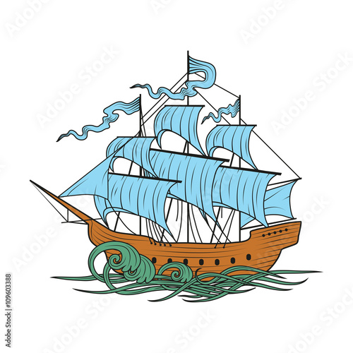 Sailing ship