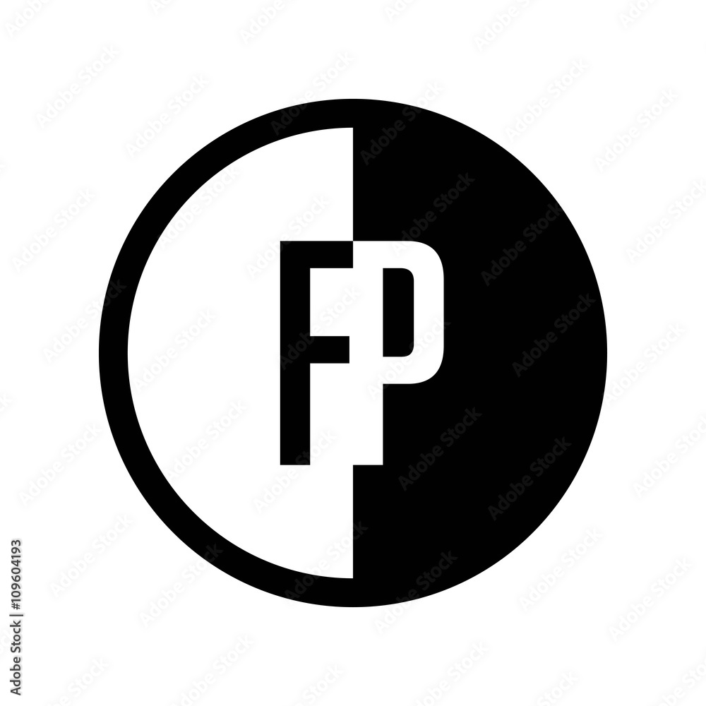 INITIAL CIRCLE HALF LOGO INITIAL CIRCLE HALF LOGO
