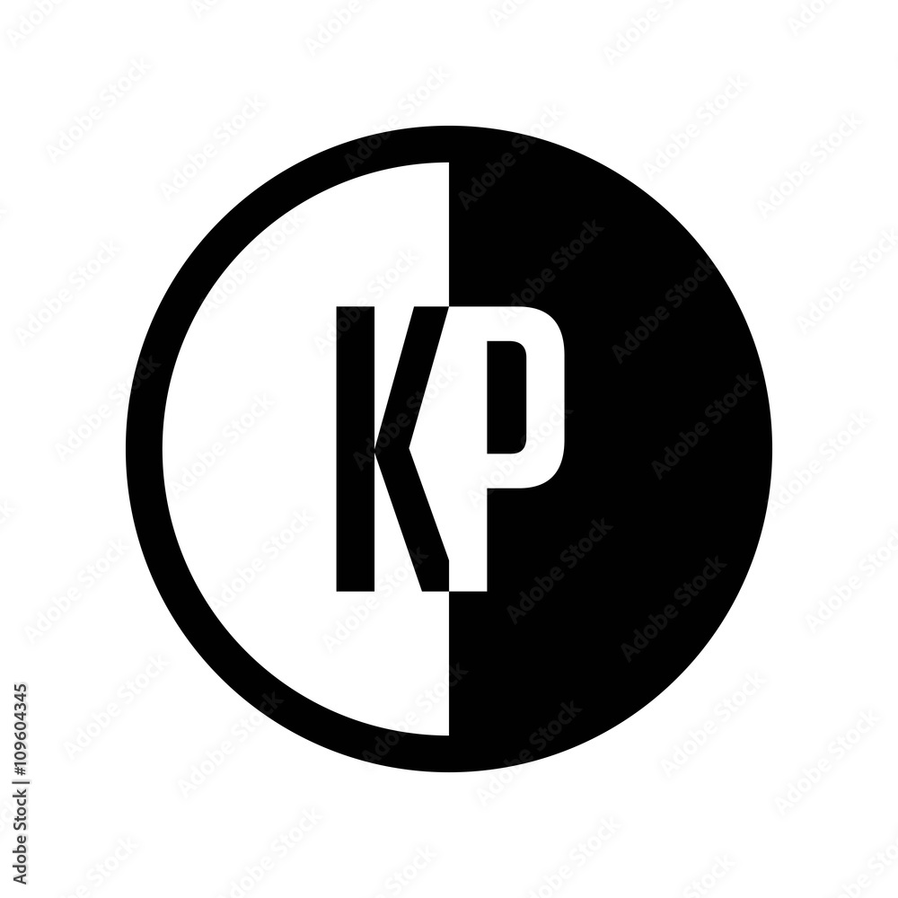 INITIAL CIRCLE HALF LOGO 