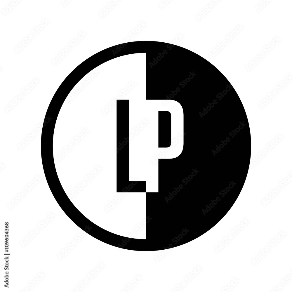 INITIAL CIRCLE HALF LOGO INITIAL CIRCLE HALF LOGO