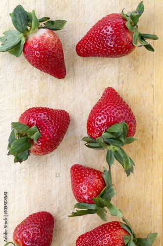 close-up shot of strawberries.