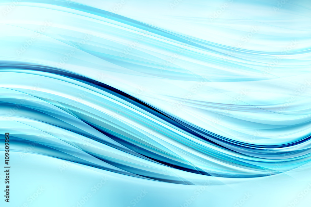 Soft Style Abstract Floral Blue Background Design Soft Style Abstract Floral Blue Background Design