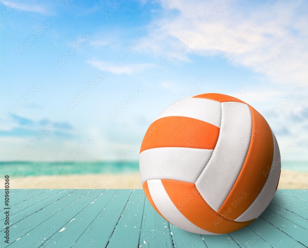 Naklejka premium Volleyball.