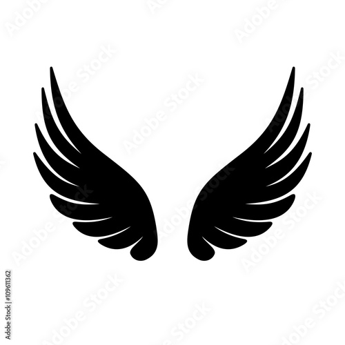Wing Icon. Vector