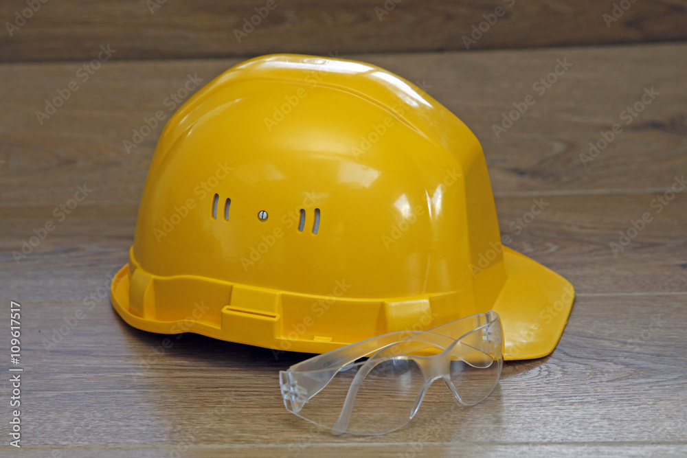 Yellow hardhat Yellow hardhat