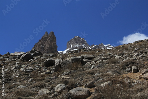 randonnée dans les montagnes d'Iran