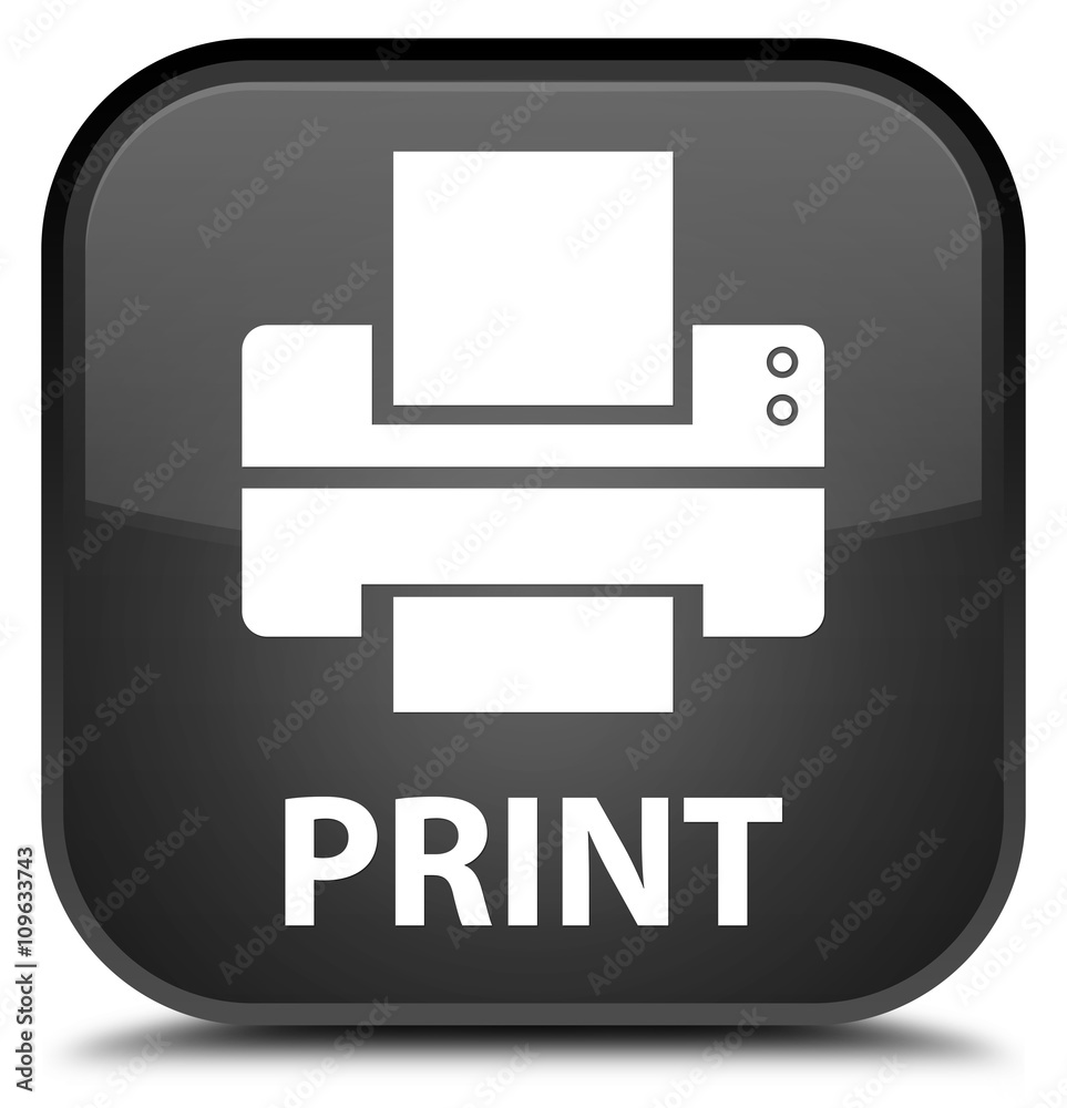 Print (printer icon) black square button Print (printer icon) black square button
