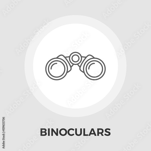 Binoculars Flat Icon