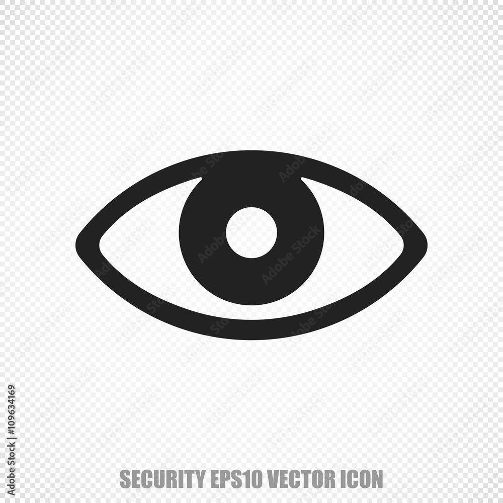 Safety vector Eye icon. Modern flat design. Safety vector Eye icon. Modern flat design.