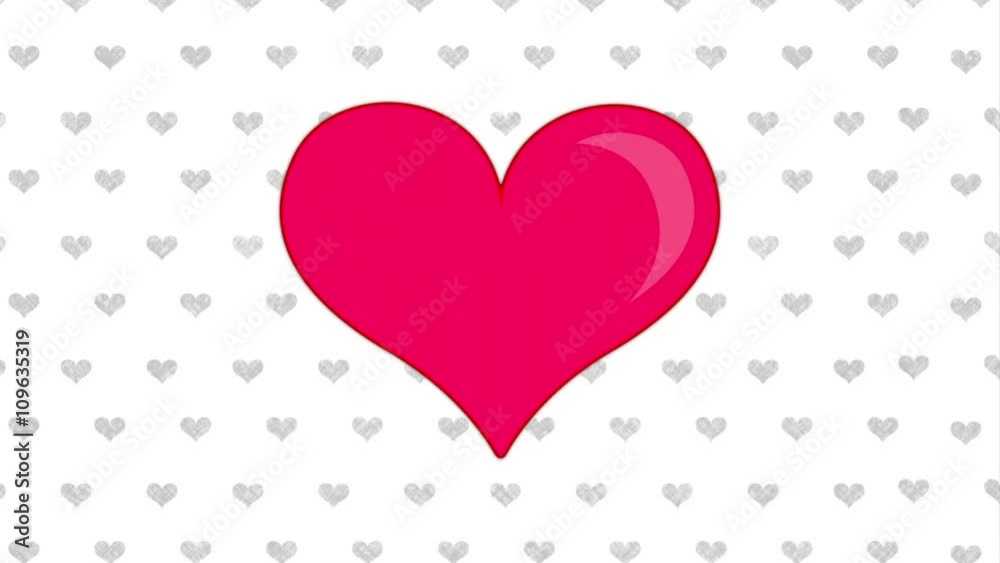 love card, video animation love card, video animation