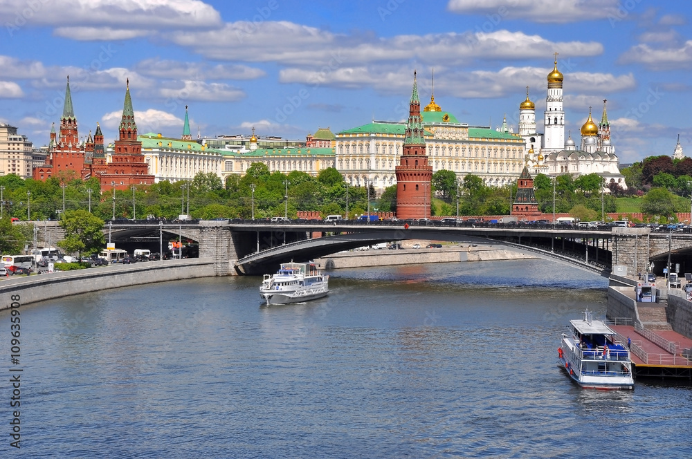 The Moscow Kremlin is a fortress in the center of Moscow and the oldest part of the main socio-political and historical-artistic complex of the city