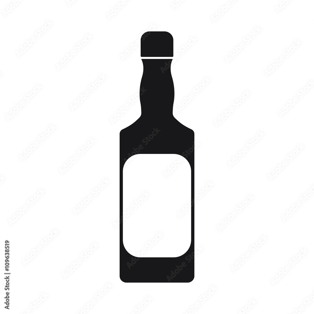 whiskey bottle icon whiskey bottle icon