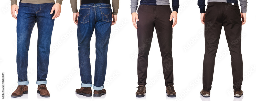 Young man in fashion concept isolated on white Young man in fashion concept isolated on white