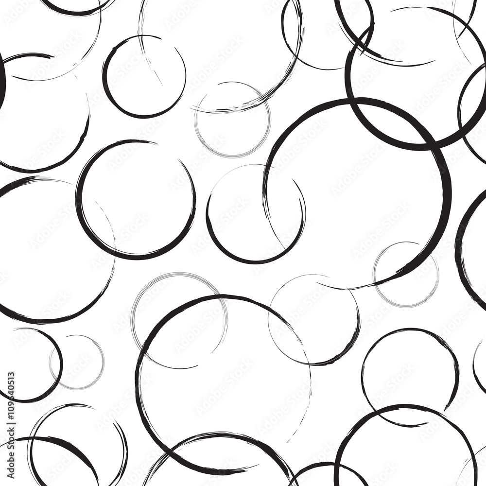 Abstract Circles Seamless Pattern Abstract Circles Seamless Pattern