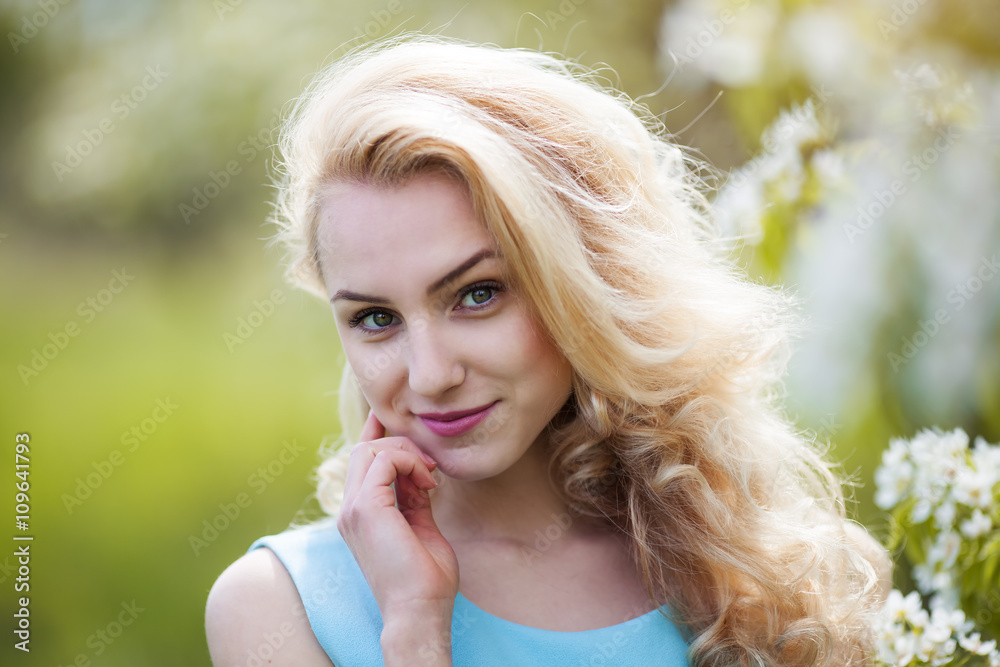 Beautiful woman outdoors portrait Beautiful woman outdoors portrait