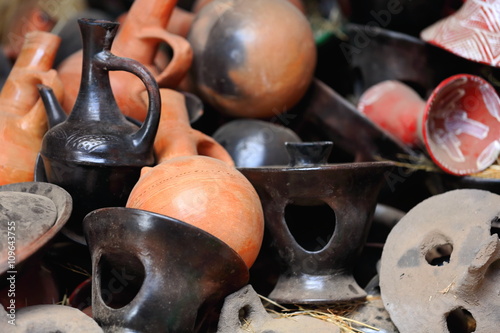 Pottery for buna-coffee preparation. Mekelle-Ethiopia. 0469 photo