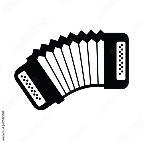 Accordion icon photo