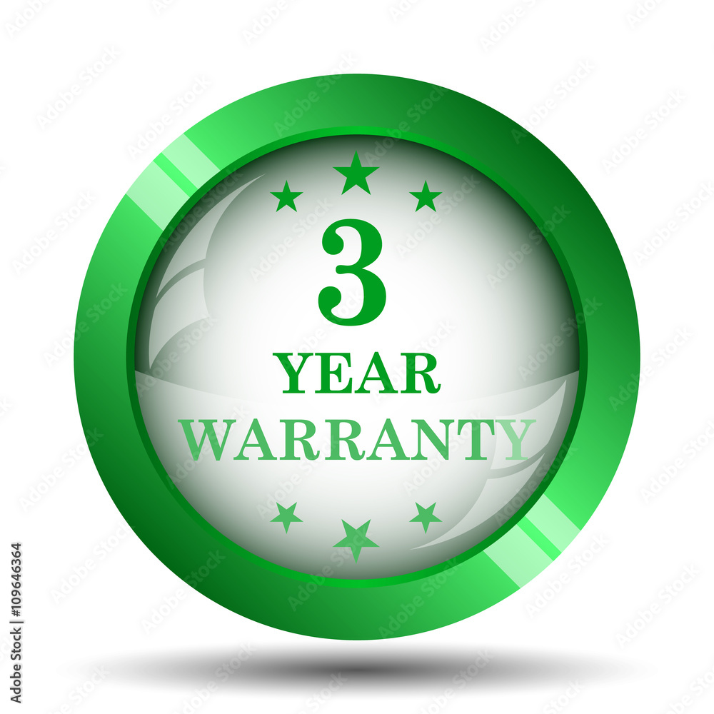 3 year warranty icon