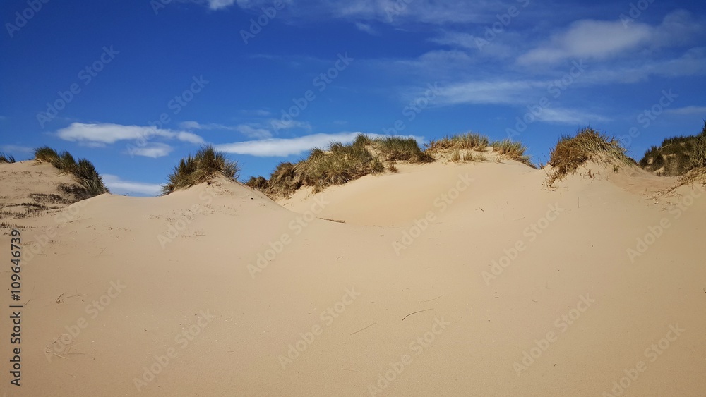 Sand beach in Formby, UK
