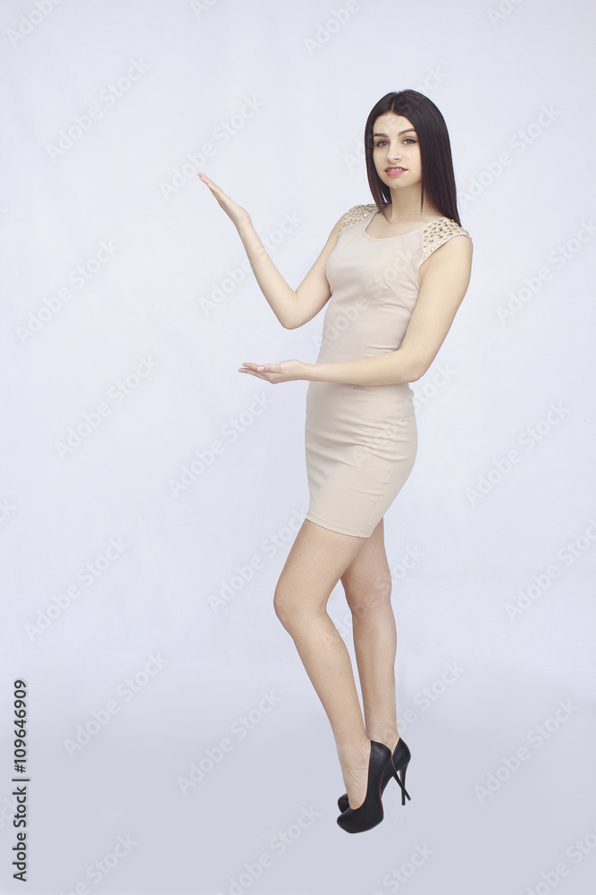 Portrait of woman in dress Portrait of woman in dress