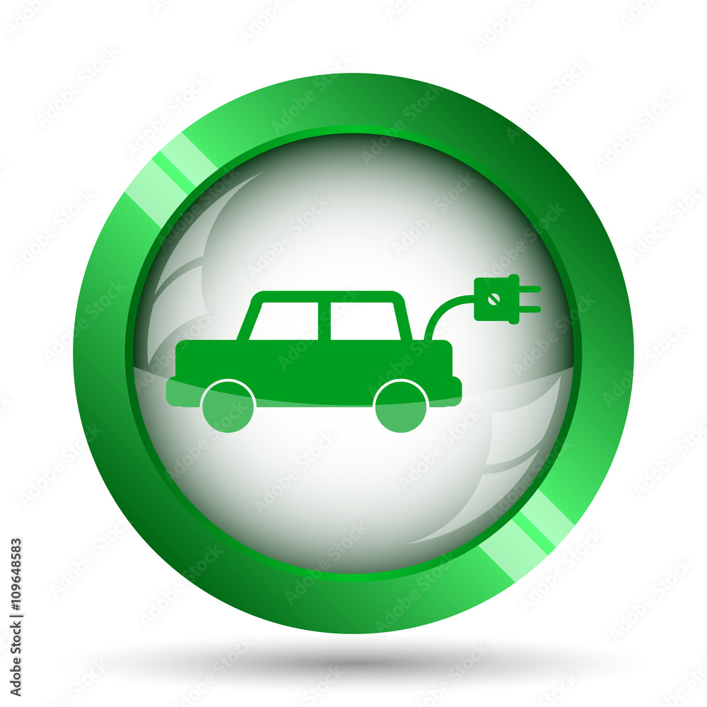 Electric car icon Electric car icon