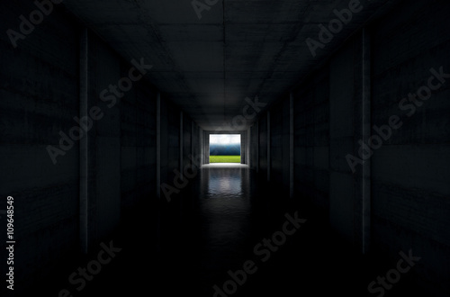 Sports Stadium Tunnel