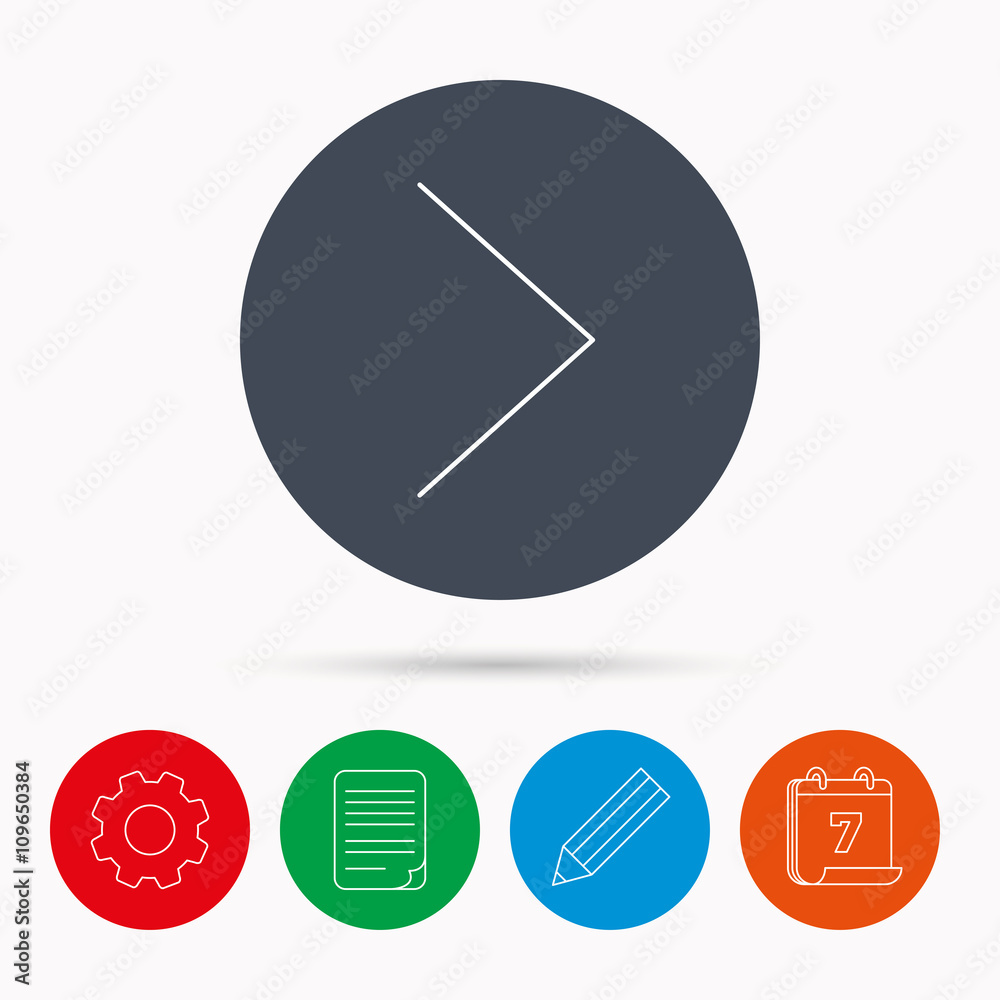 Right arrow icon. Forward sign. Right arrow icon. Forward sign.