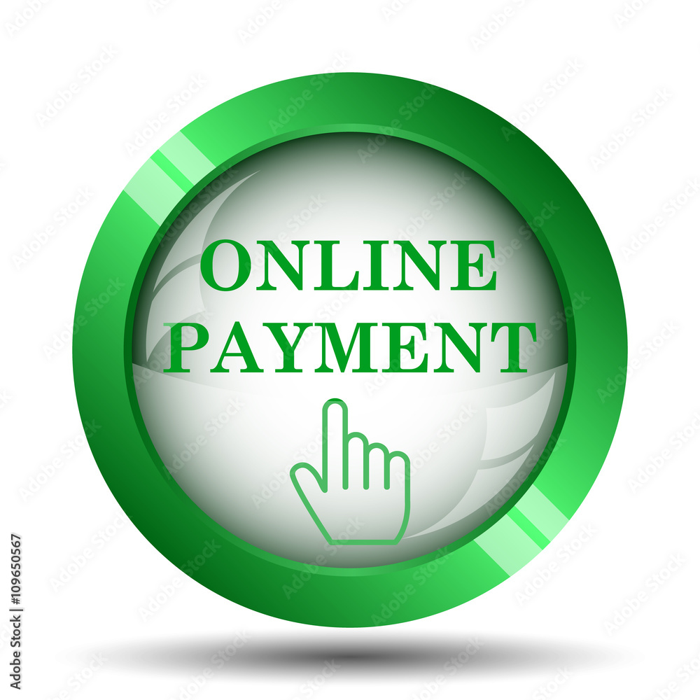 Online payment icon