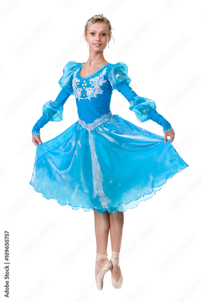 young woman ballerina ballet dancer dancing on white background young woman ballerina ballet dancer dancing on white background