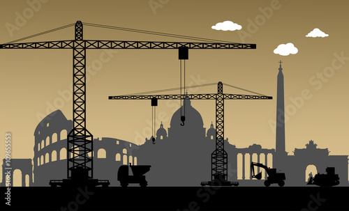 Under Construction, Rome, Italy 