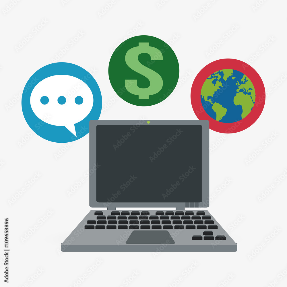 Social media design. Media icon. Technology concept Social media design. Media icon. Technology concept
