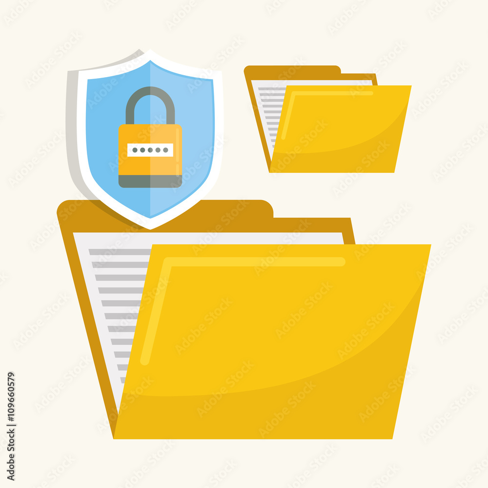 Security system design. technology illustration. protection icon Security system design. technology illustration. protection icon