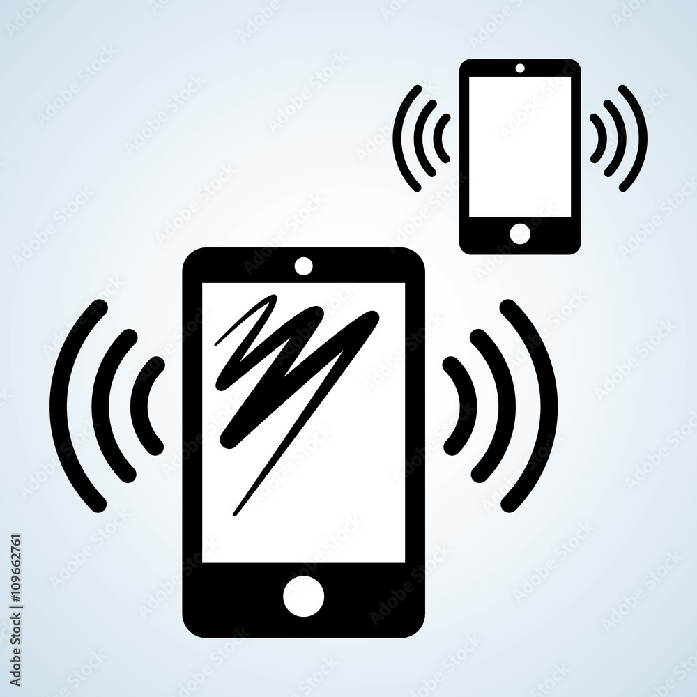Smartphone design, contact and technology concept, editable vector Smartphone design, contact and technology concept, editable vector