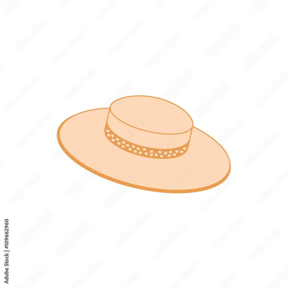 Nice picture with fashion summer hat Nice picture with fashion summer hat