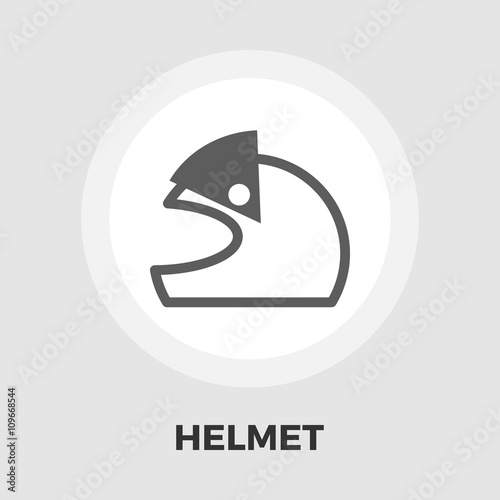 Motorcycle Helmets flat icon