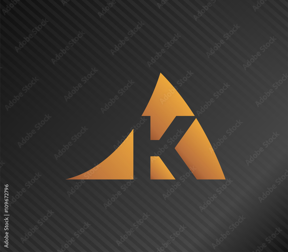 Letter K icon design
Letter K icon design