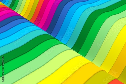 abstract colorful background 3d illustration