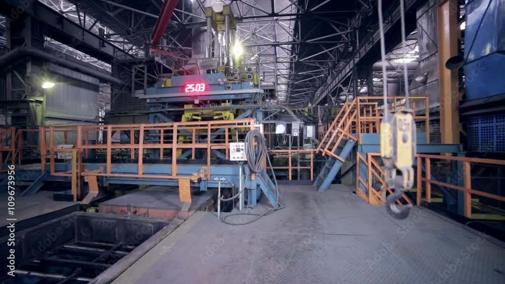 Robotics assembling line at a modern industrial factory. HD. Robotics assembling line at a modern industrial factory. HD.