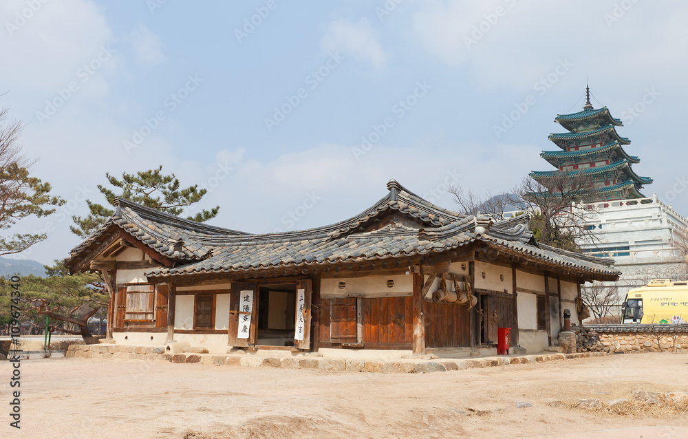 Ochondaek House (1848) in Seoul, Korea