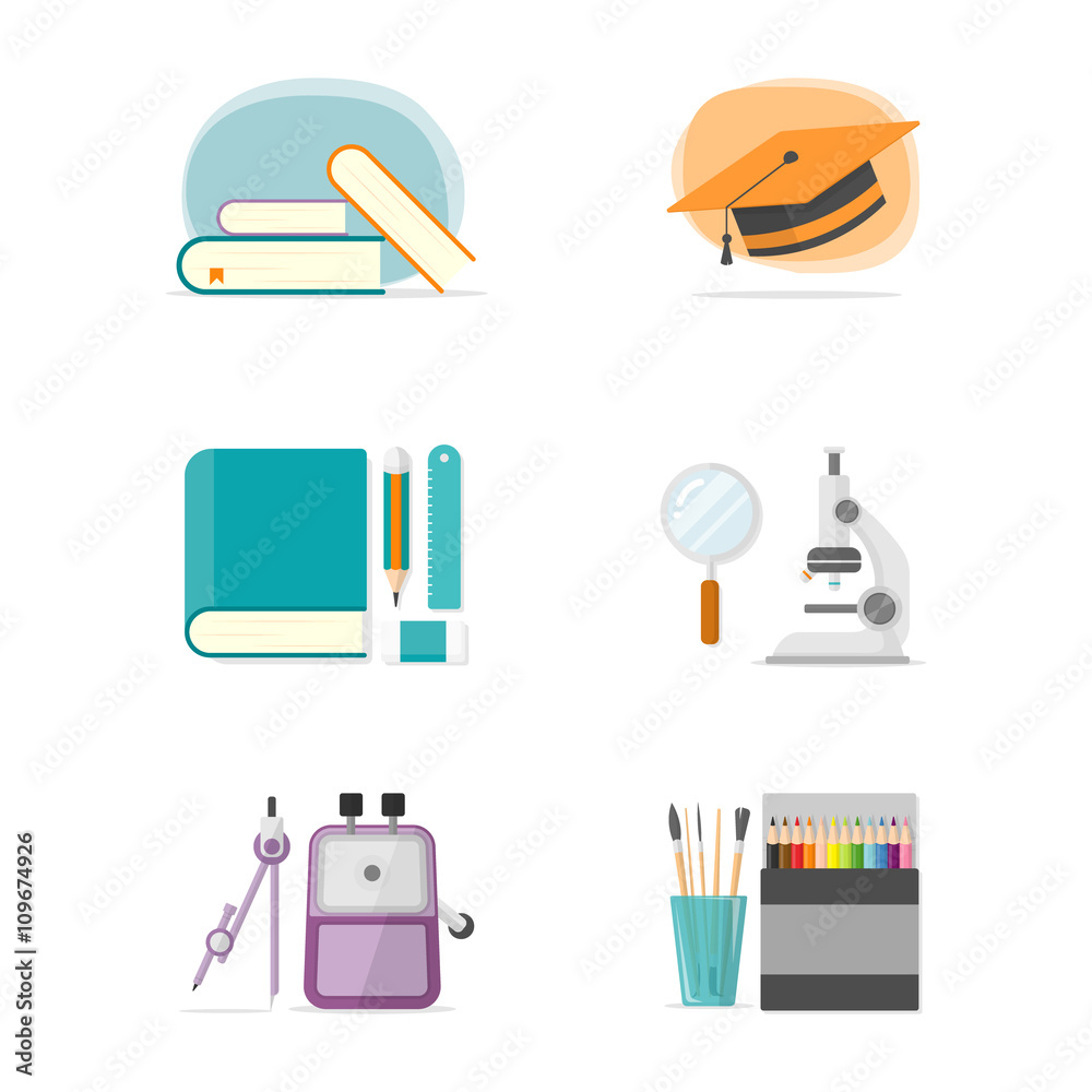 stationerys vectors illustration stationerys vectors illustration