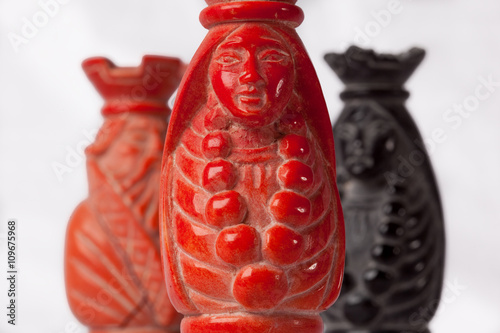 Obraz na plátne Chess board alabaster