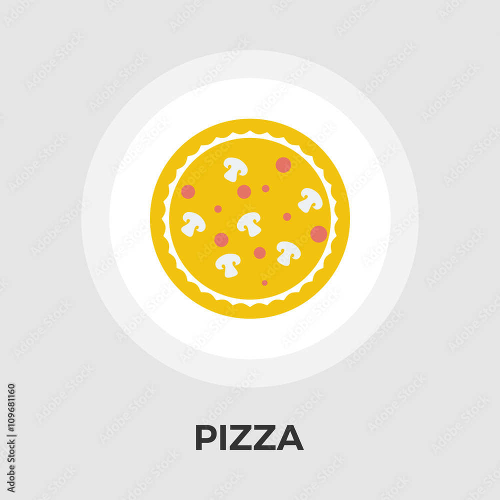 Pizza flat icon Pizza flat icon