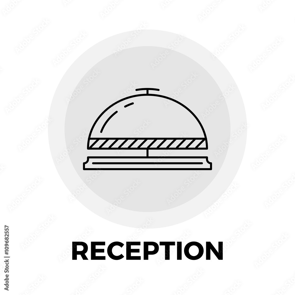 Reception Line Icon Reception Line Icon